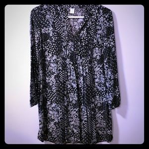 Black/white dress from Old Navy